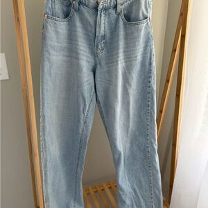 Lucky Brand Womans Light Blue Straight Jeans